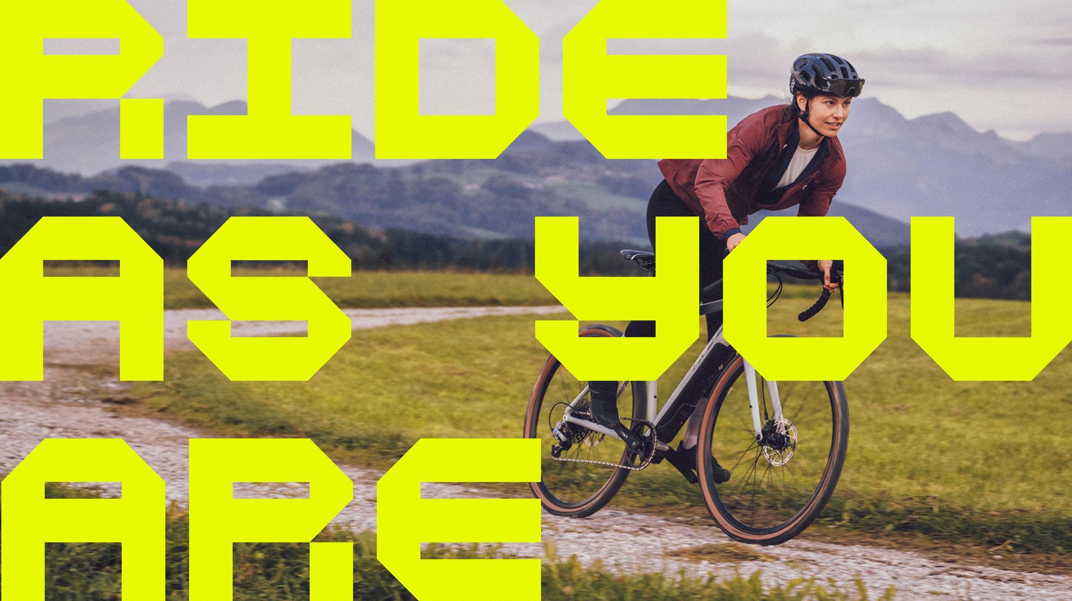 Ride as you are!  IXGO – Das bist du in Bewegung. E-Gravel Bikes und Mountainbikes von IXGO